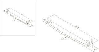 Полотенцедержатель Am.pm Like A80346400